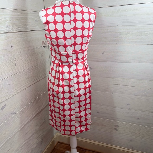 Kim Rogers Geranium Valentino Dot Dress 8 FREE SHIP - Picture 3 of 4